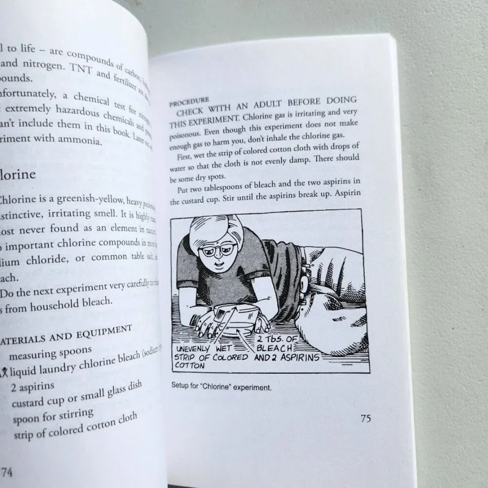 Chemically Active! Experiments You Can Do at Home Science Book Paperback by Vick